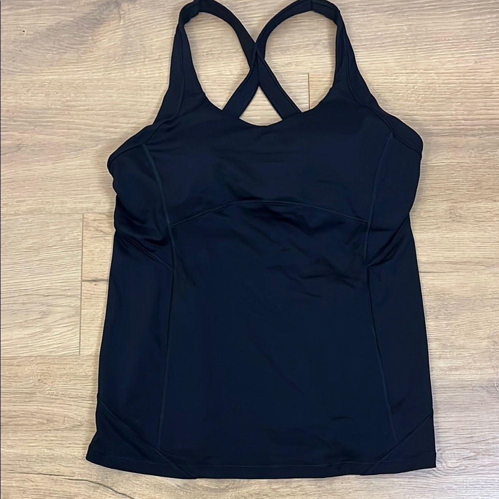 lululemon athletica Black Tank Top